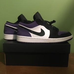 Air Jordan 1 Low Court Purple 2019